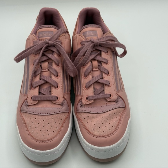 Adidas Pink Forum Sneakers with Suede Upper Size 10 - Picture 3 of 17